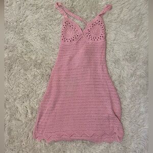 Meshki Crotchet Mini Dress